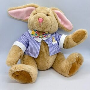 VTG 1996 The Bialosky Treasury MICHAEL Rabbit Plush Tan Bunny Commonwealth 11"